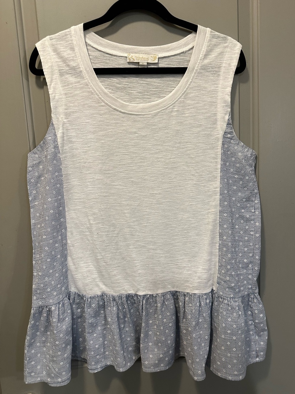 Weekend Suzanne Betro Size XL Lightweight Sleeveless Tunic Pre-owned